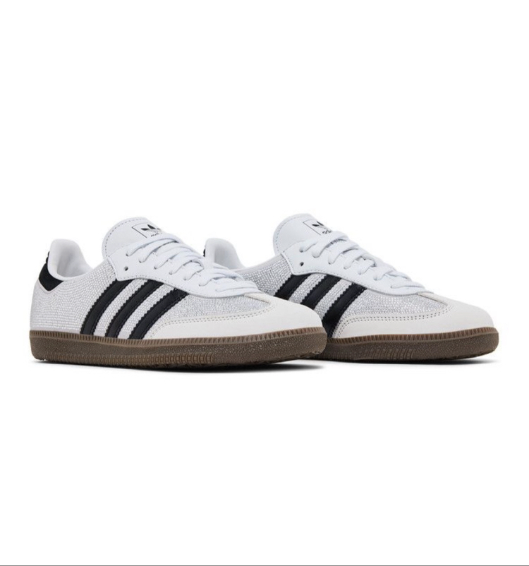 Adidas Samba OG ‘ Crystal White Rhinestones ‘