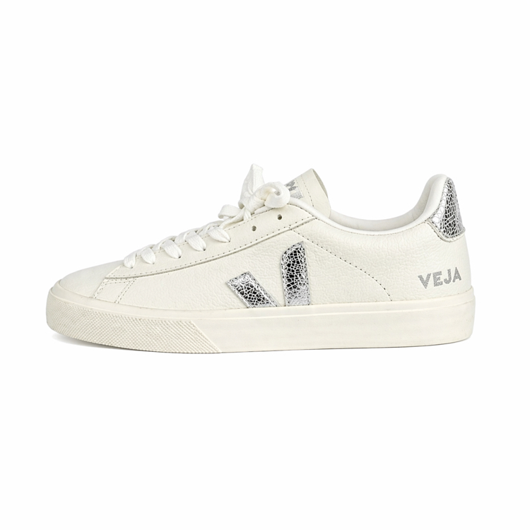 Veja V-12 Leather ‘ White Silver ‘