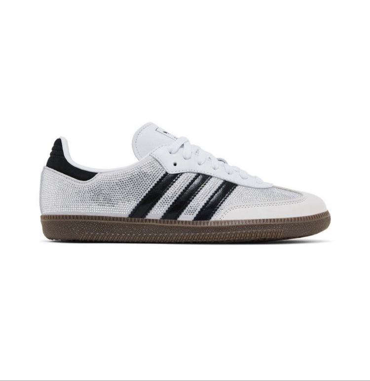 Adidas Samba OG ‘ Crystal White Rhinestones ‘