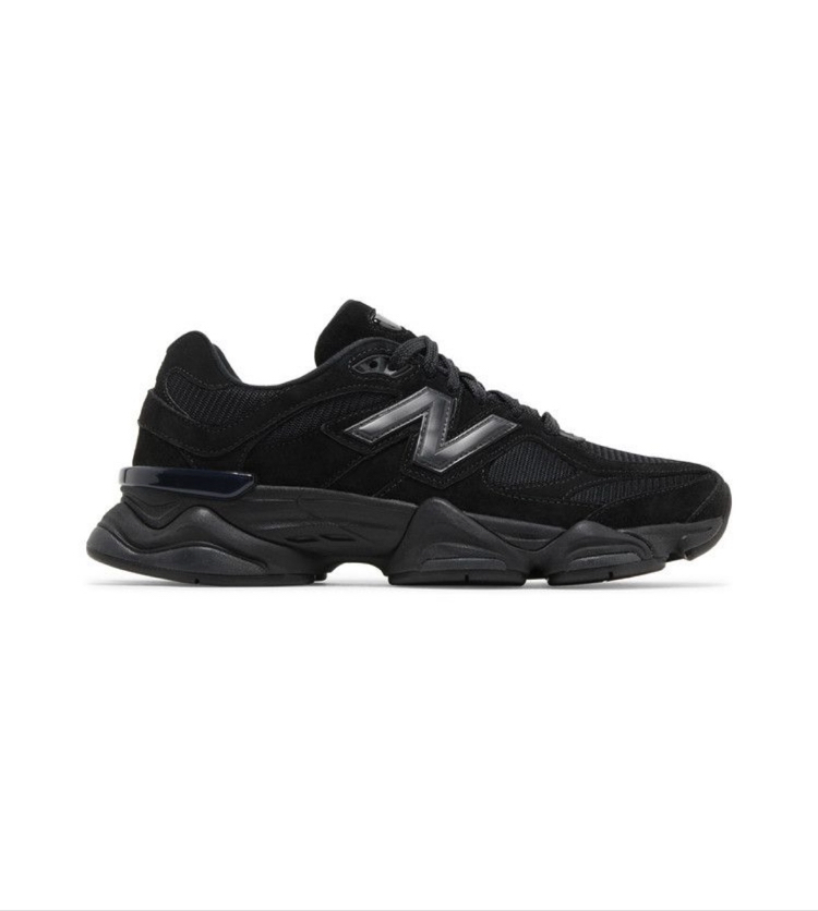 New Balance 9060 ‘ Triple Black Suede ‘