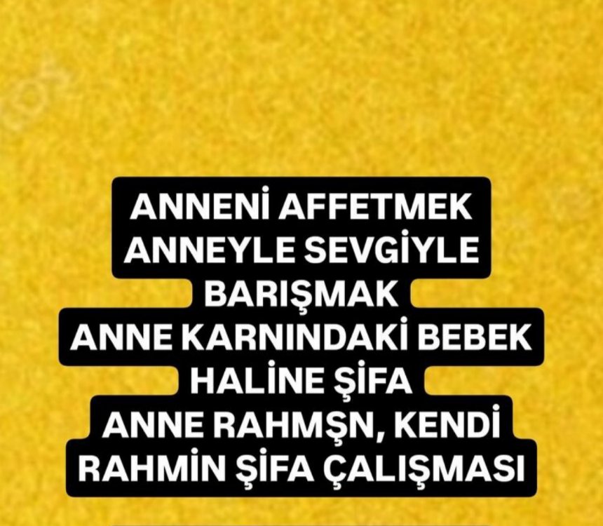 ANNE ŞİFASI
