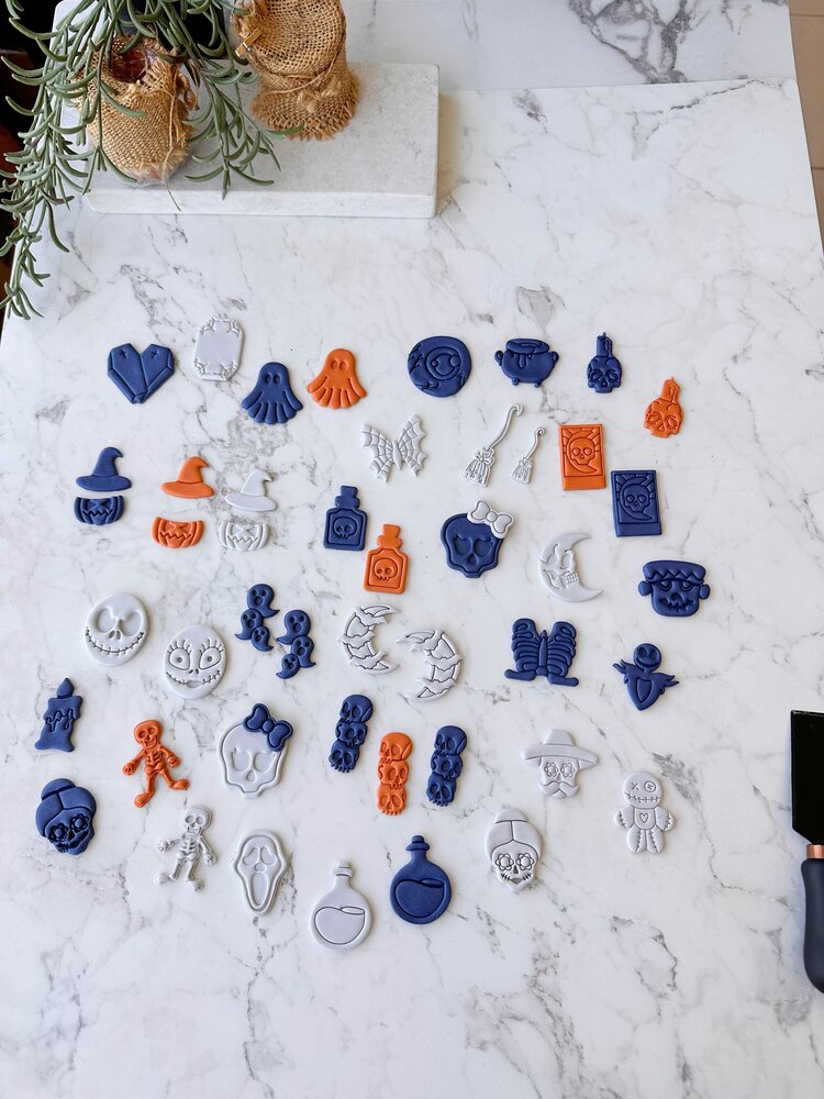 Mini Halloween - Frankestein  Imprint Kesici 