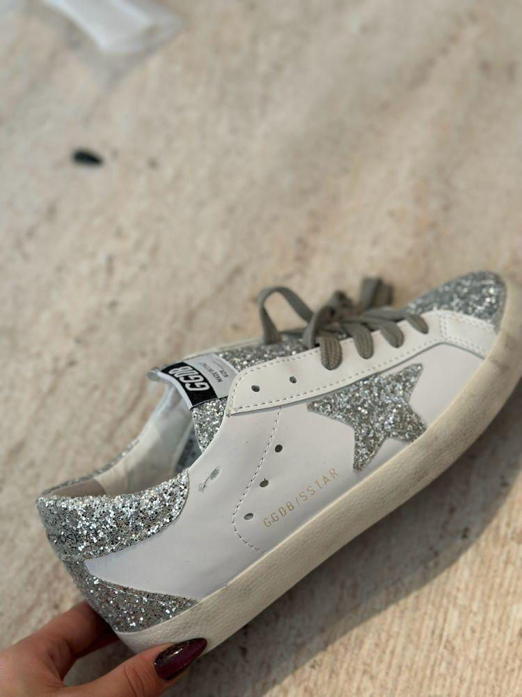 GG Sneaker Silver