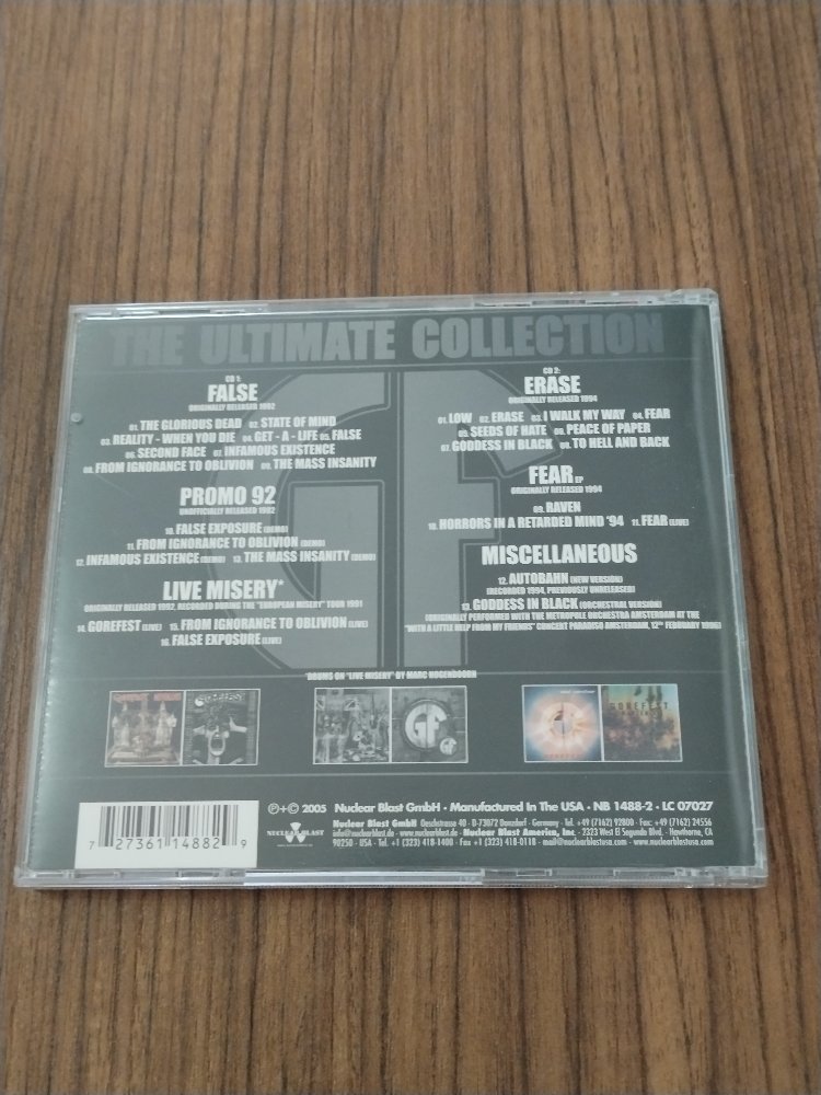 Gorefest-The Ultimate Collection Part 2-False&Erase + Bonus