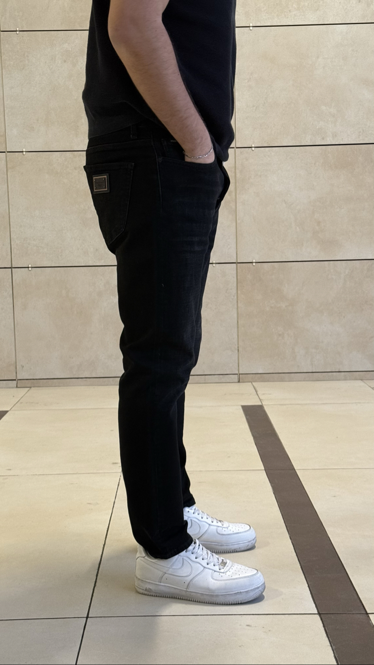 DOLCE GABBANA BLACK PREMIUM JEANS (2032 CODE)