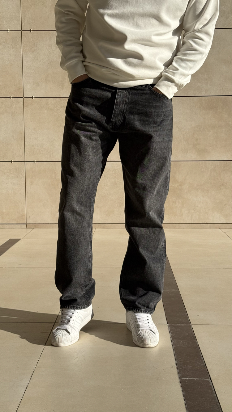 LOEWE ANTRASIT STRAITFIT JEANS