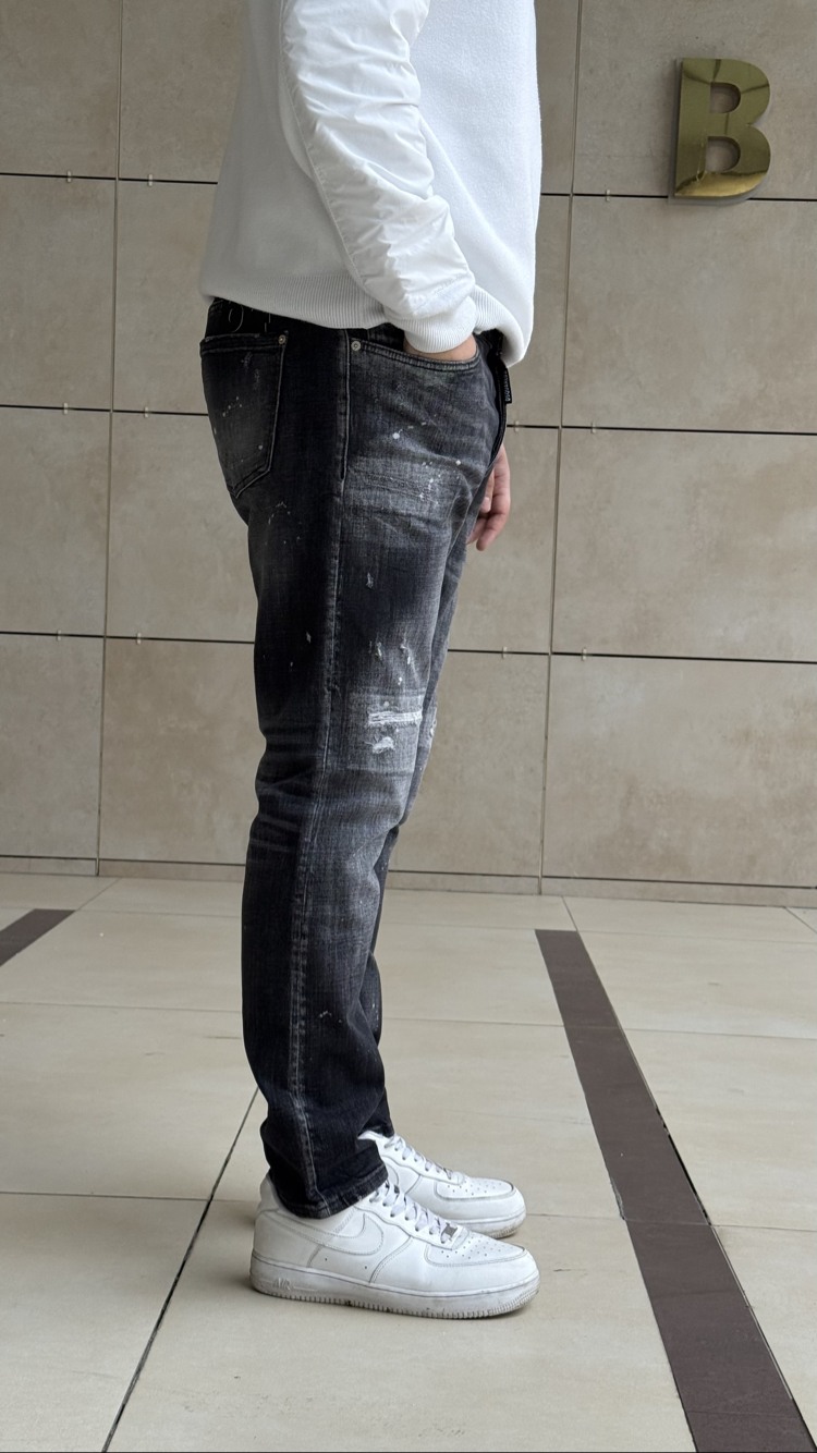 DSQUARED ANTRASIT LAZER KESİM PREMIUM JEANS