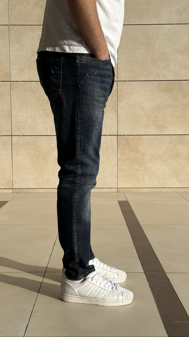 DSQUARED2 NAVYBLUE YENİ SEZON DÜZ JEANS