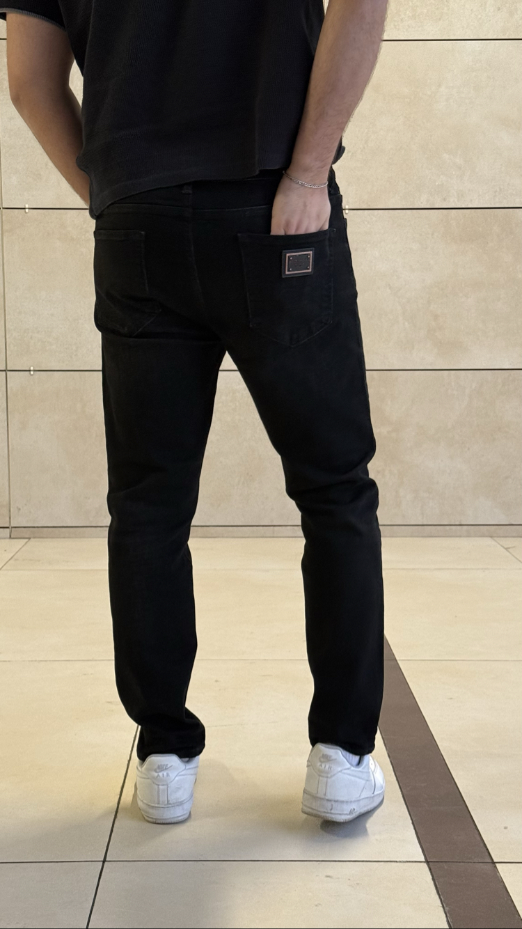 DOLCE GABBANA BLACK PREMIUM JEANS (2032 CODE)
