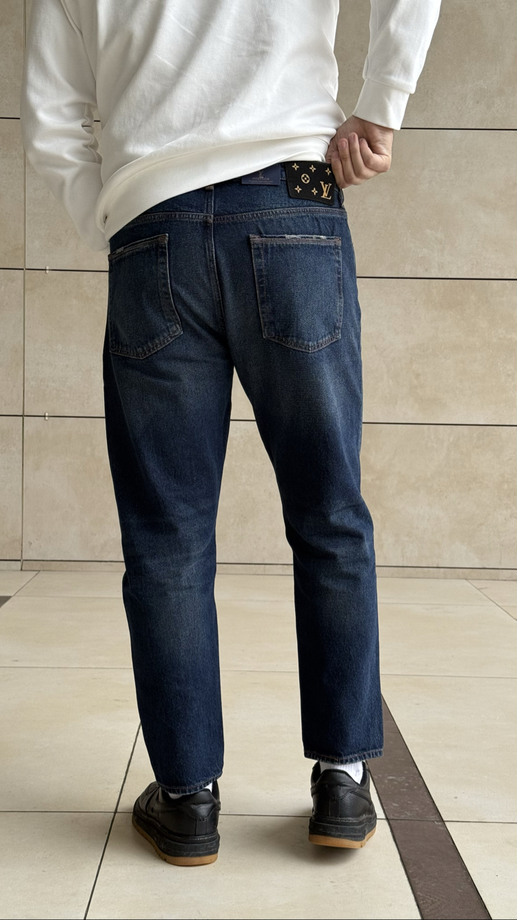 LOUIS VUITTON NAVY BOYFRIEND JEANS