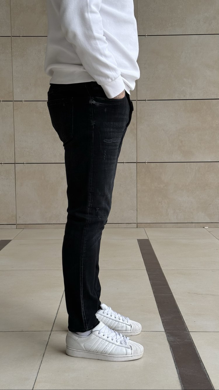 DSQUARED2 DETAYLI BLACK PREMIUM JEANS