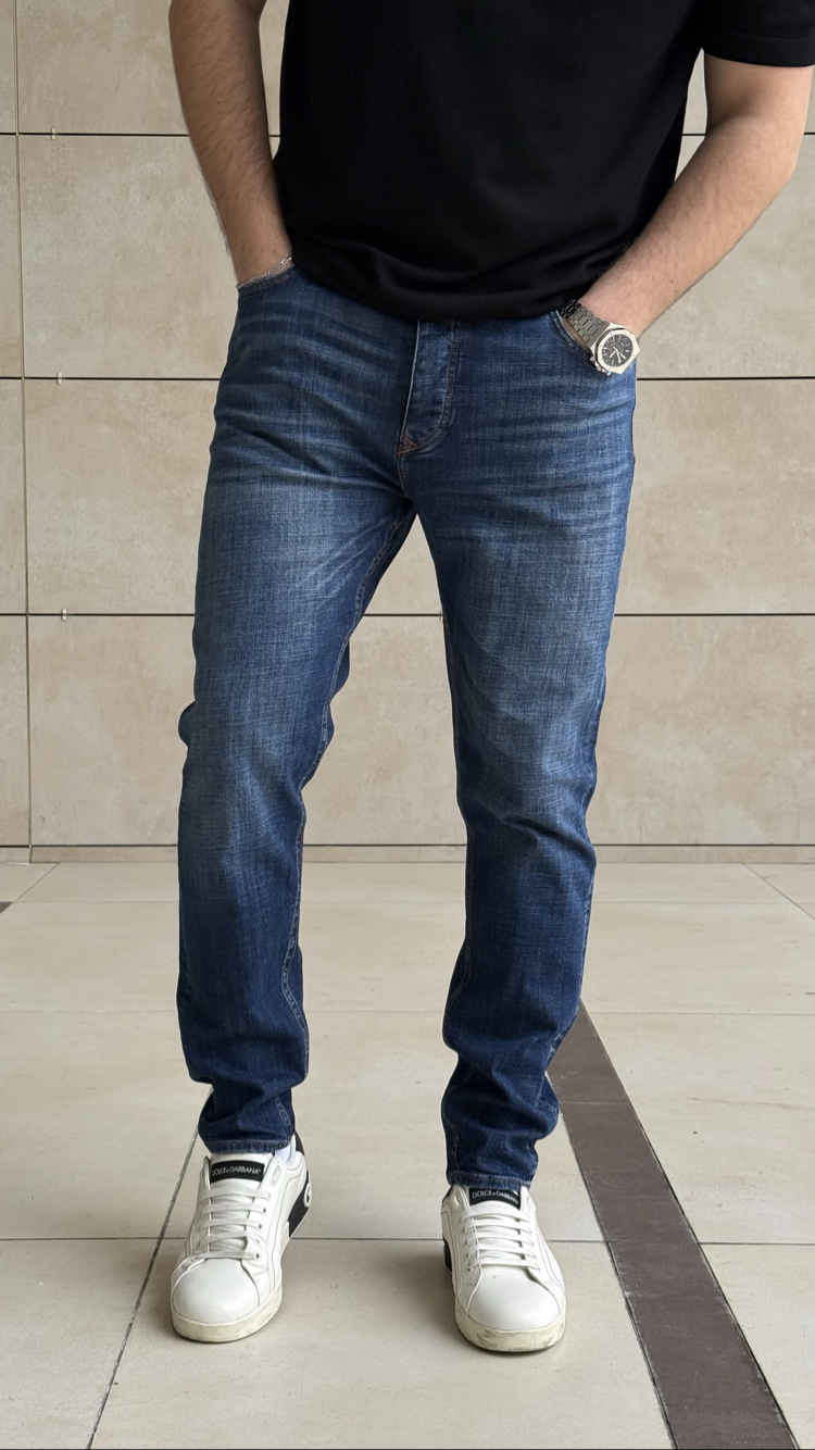 DIESEL NAVYBLUE NAKIŞ DETAY PREMIUM JEANS