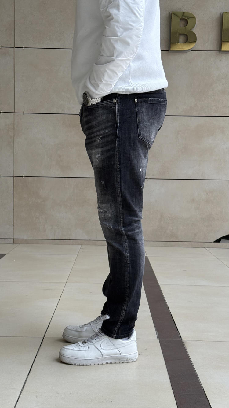 DSQUARED ANTRASIT LAZER KESİM PREMIUM JEANS