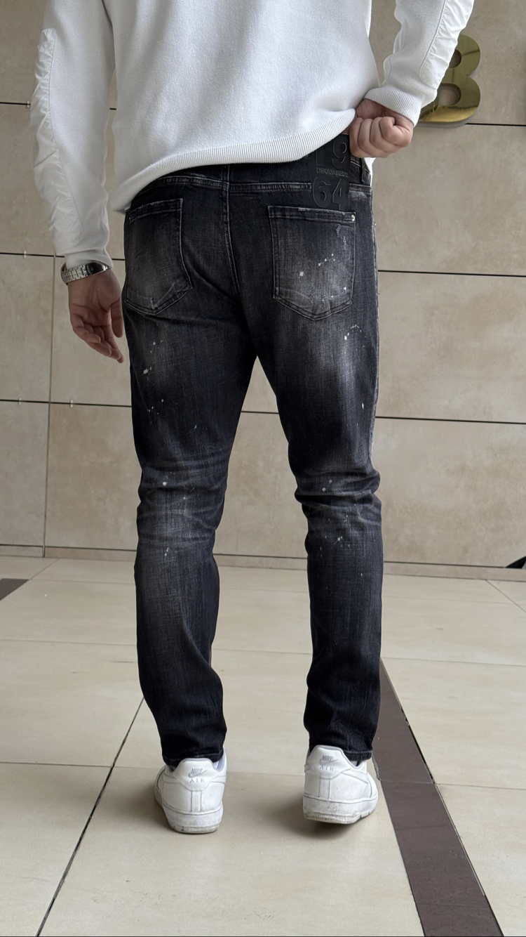 DSQUARED ANTRASIT LAZER KESİM PREMIUM JEANS