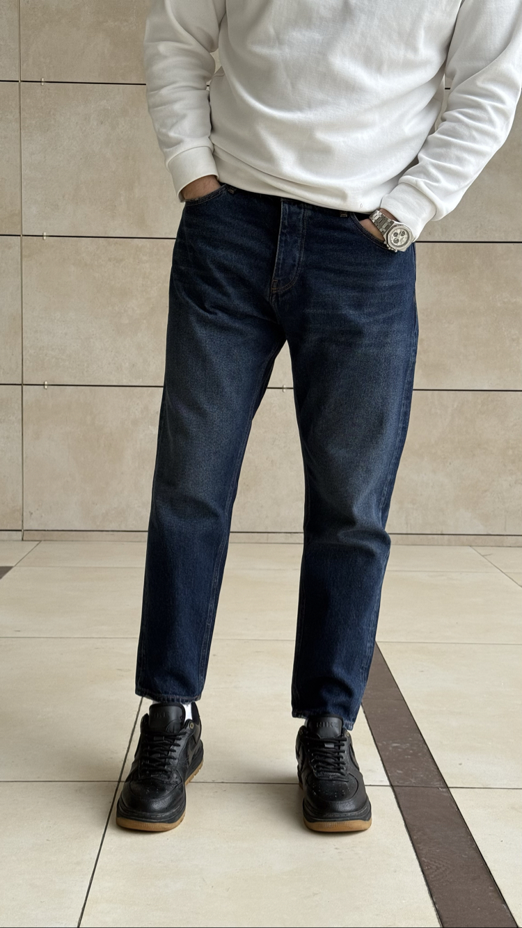 LOUIS VUITTON NAVY BOYFRIEND JEANS