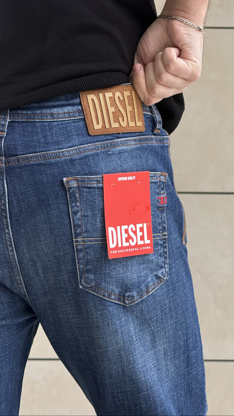 DIESEL NAVYBLUE NAKIŞ DETAY PREMIUM JEANS