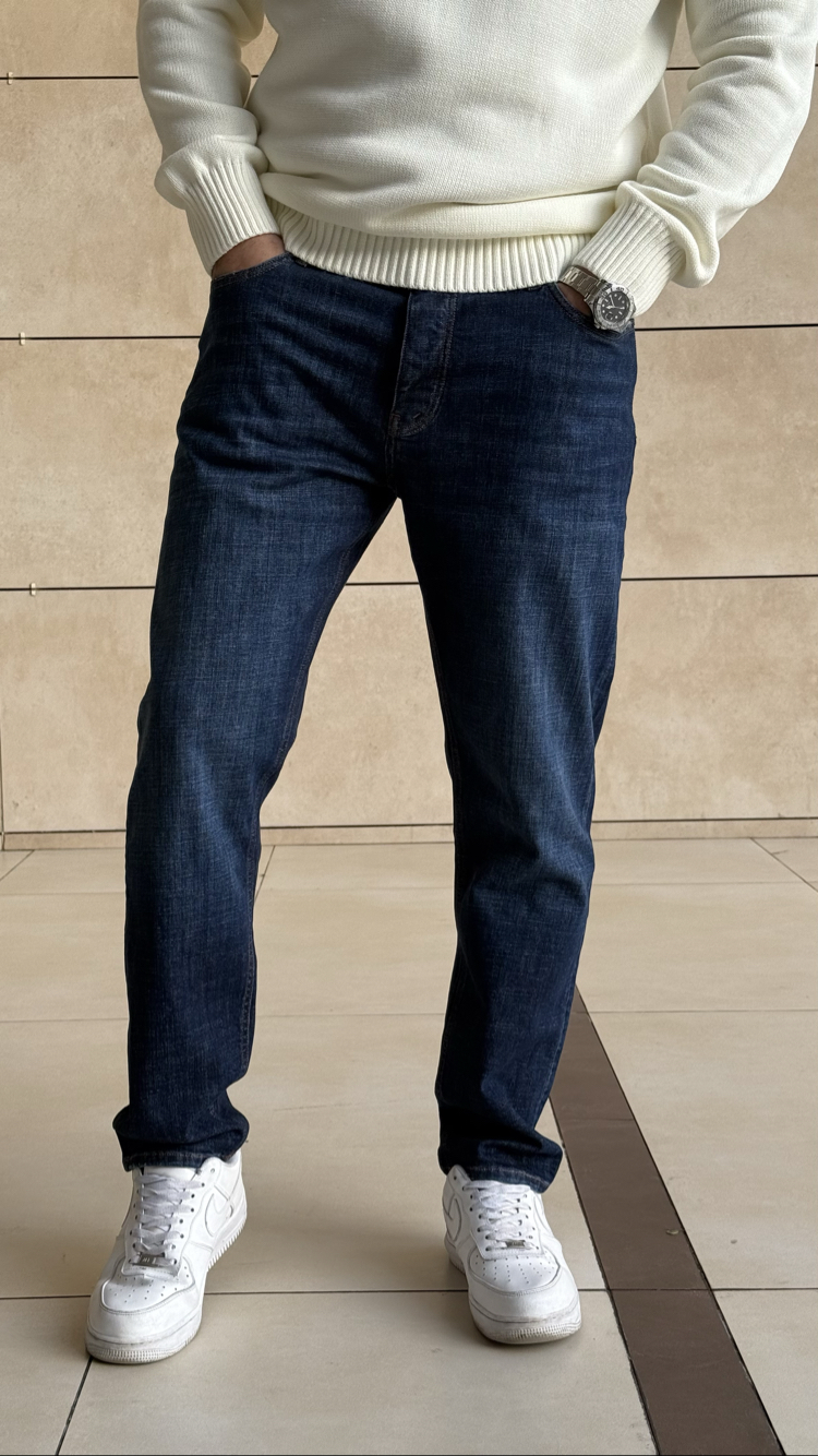 VALENTINO LACIVERT PREMIUM KALİTE JEANS