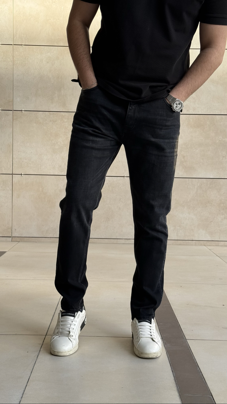 DIESEL BLACK TAŞLAMALI PREMIUM JEANS 