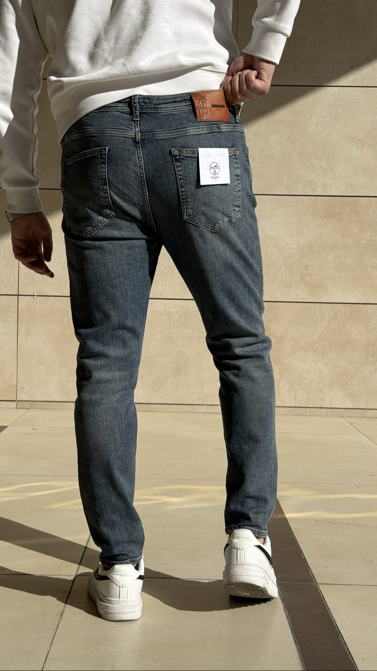HERMES GLACIER BLUE PREMIUM JEANS 