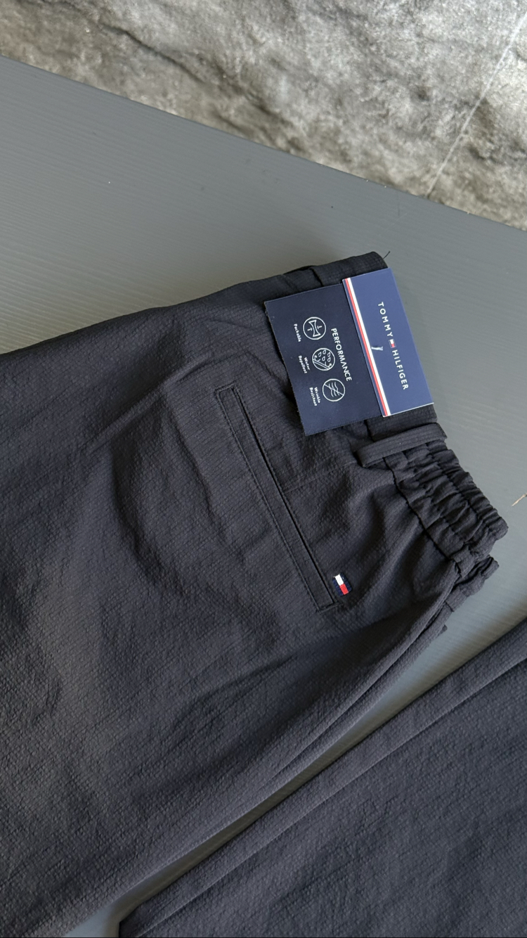 TH ELITWEAWE BLACK KUMAŞ PANTOLON