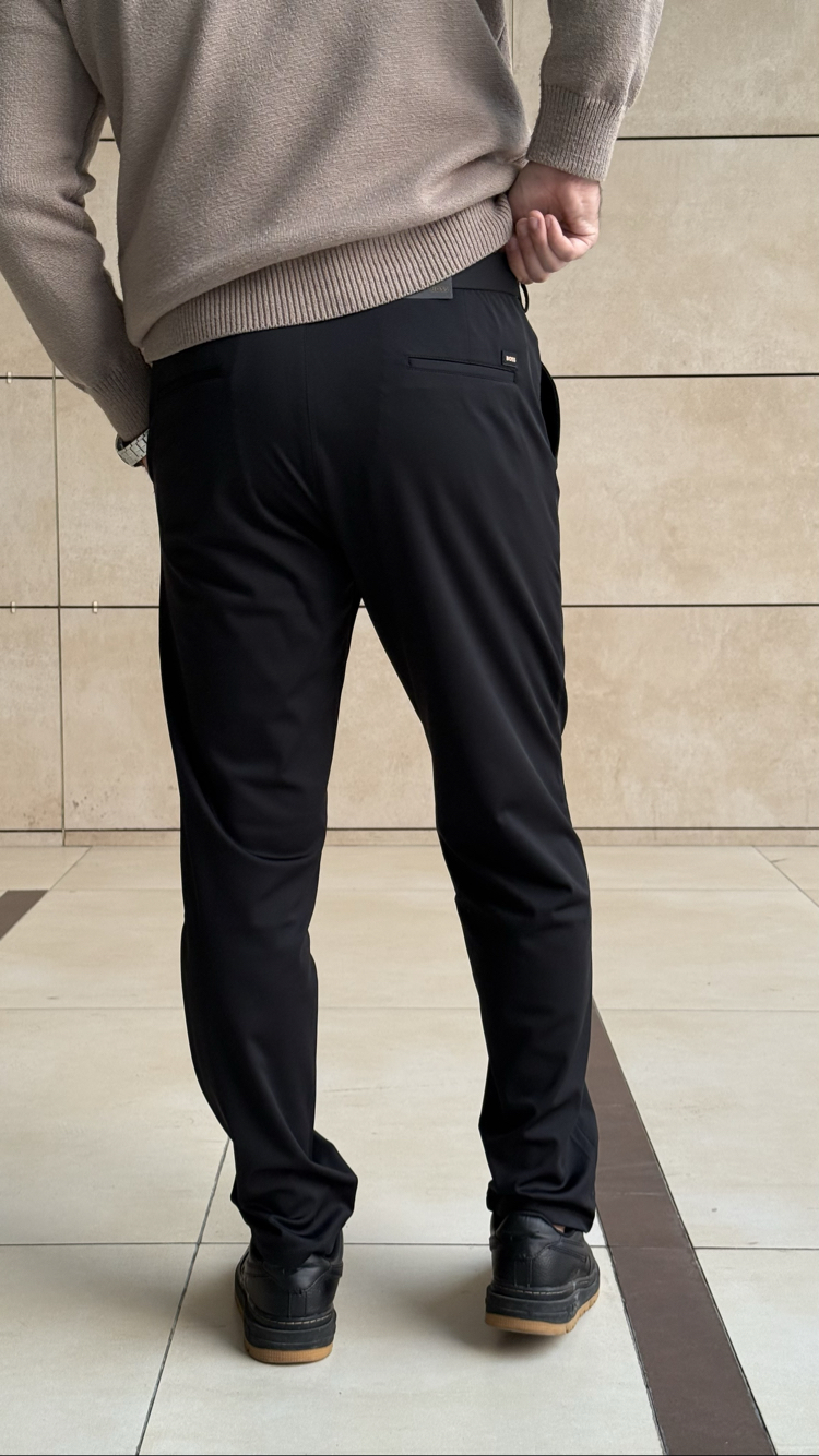 BOSS SİYAH KUMAŞ PANTOLON