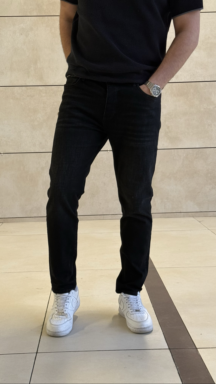 DOLCE GABBANA BLACK PREMIUM JEANS (2032 CODE)