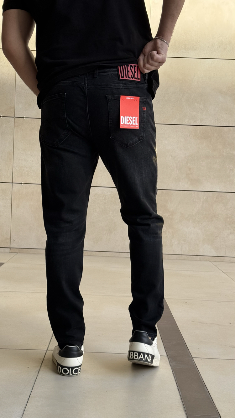 DIESEL BLACK TAŞLAMALI PREMIUM JEANS 