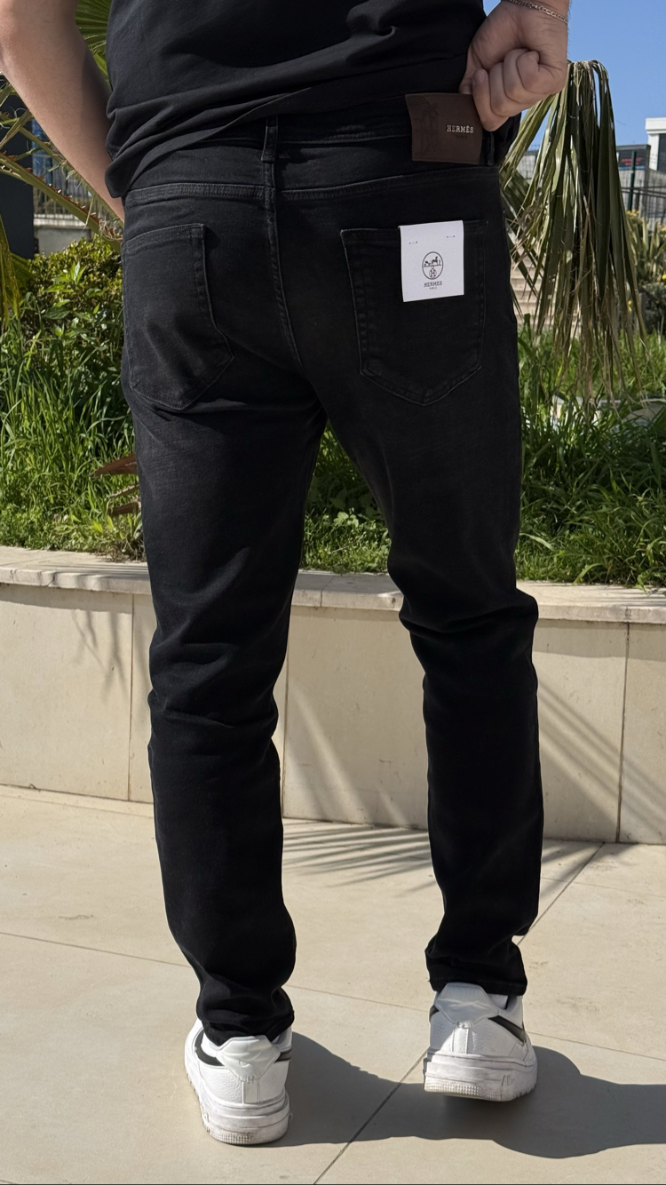 HERMES BLACK PREMIUM JEANS