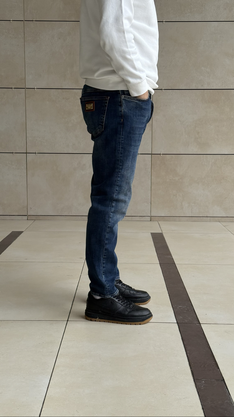 DOLCE GABBANA NAVY PREMIUM JEANS (2027 CODE)