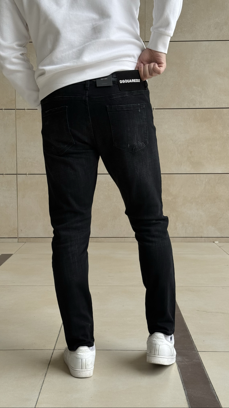 DSQUARED2 DETAYLI BLACK PREMIUM JEANS