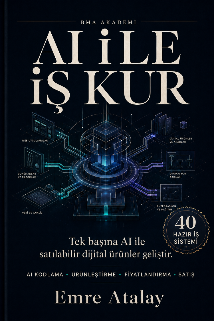 AI ile İş Kur – 40 Hazır AI İş Sistemi + 3 Bonus