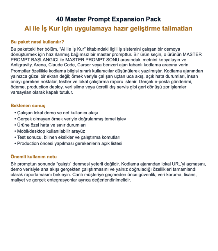 40 Master Prompt Expansion Pack
