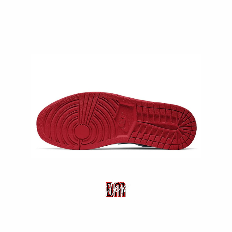 Air Jordan 1 Low White University Red