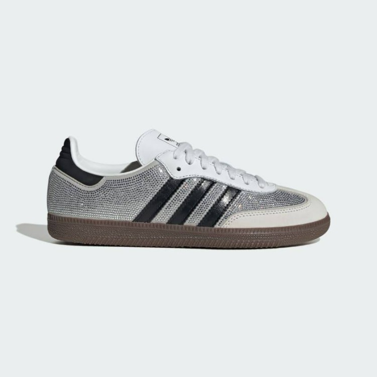 Samba OG Core Black “Rhinestone” White 