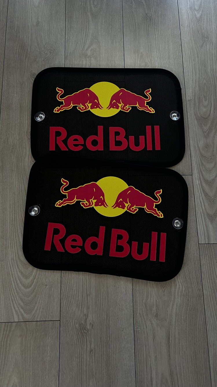 REDBULL DEKOR PERDE