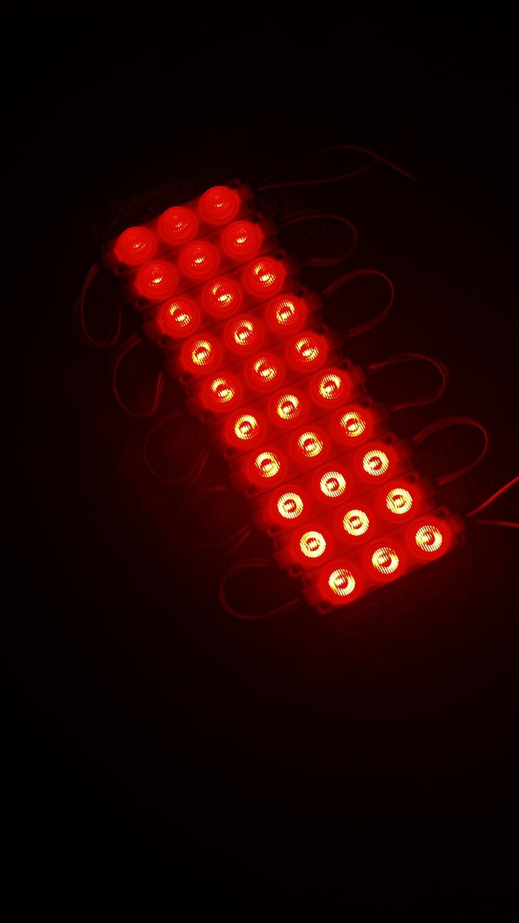 10 LU PARMAK LED KIRMIZI