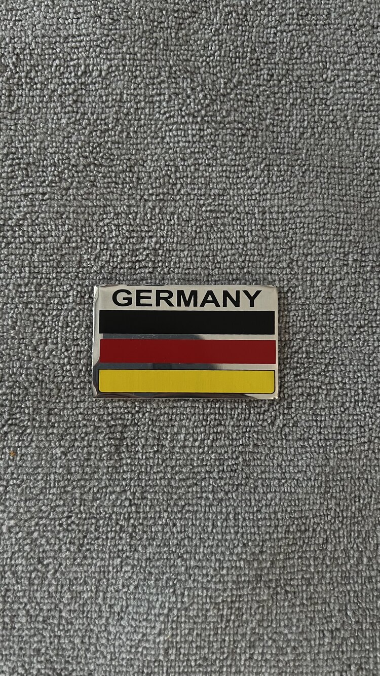 GERMANY ALÜMİNYUM STICKER