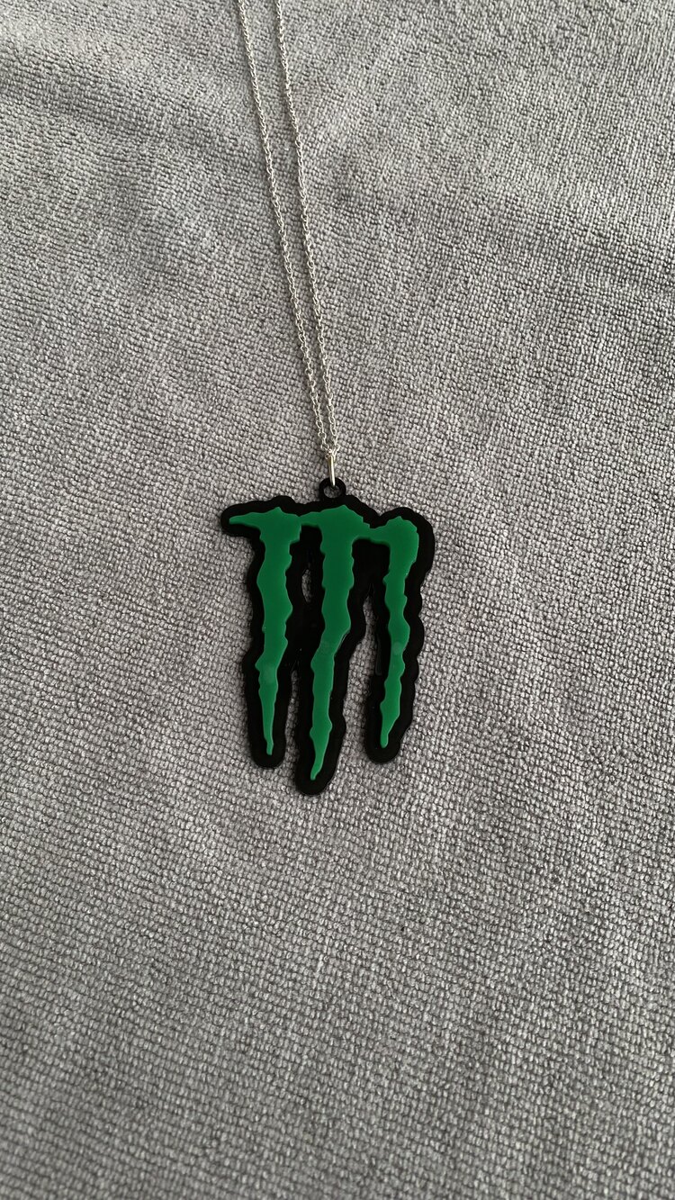 PLEKSİ AYNA SÜS MONSTER