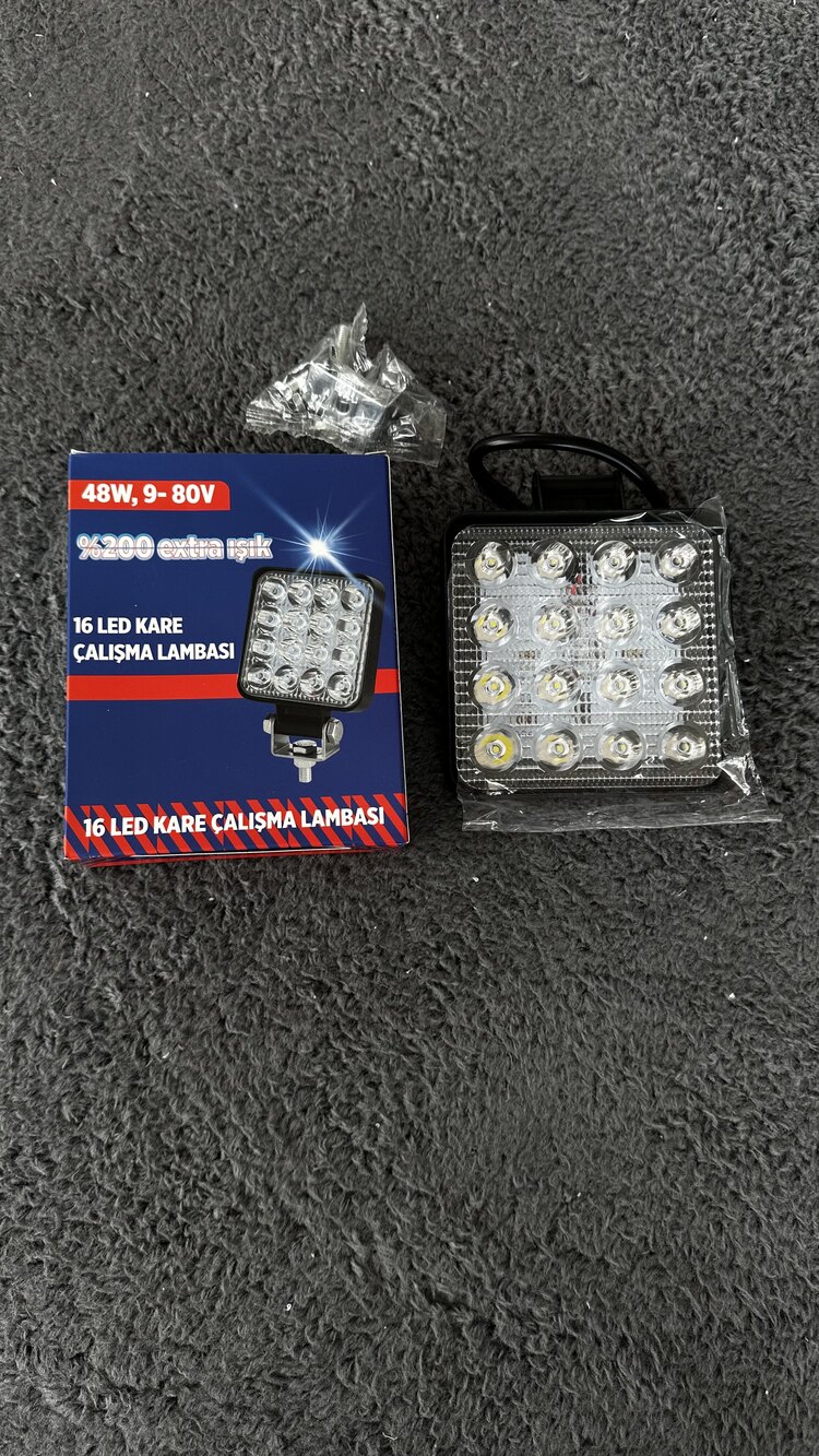 16 LED ÇALIŞMA LAMBASI