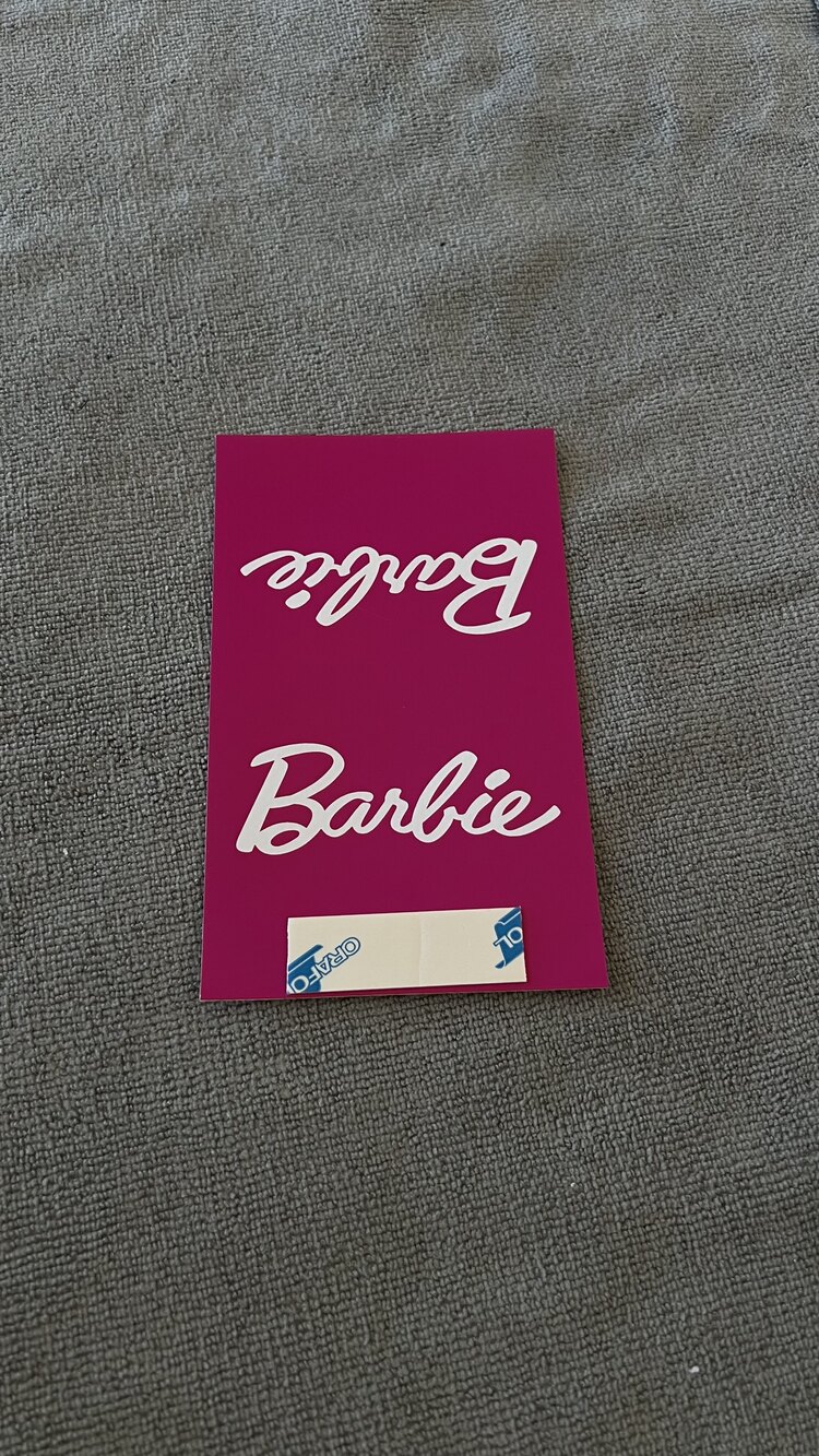 BAGAJ ETİKET BARBİE
