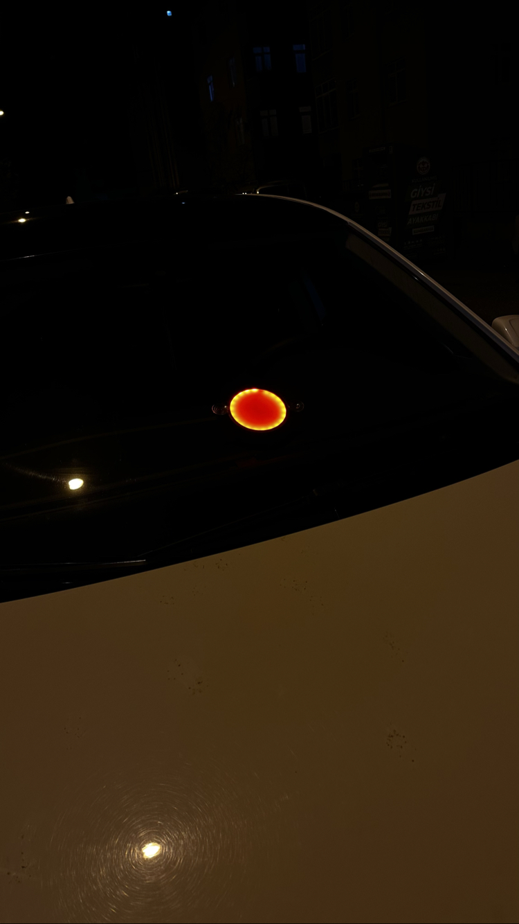 TURUNCU VANTUZLU LED HELPOD