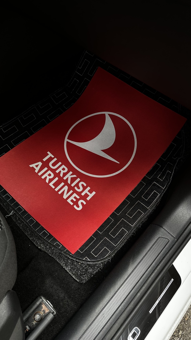 TURKISH AIRLINES PASPAS KAĞIDI 50AD