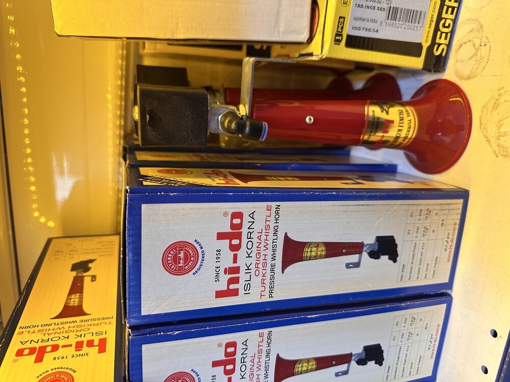 HİDO ISLIK KORNA HAVALI 24v