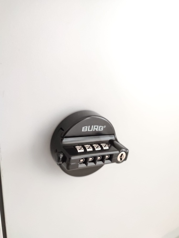 Spinlock410 Şifreli Dolap Kilidi (Siyah)