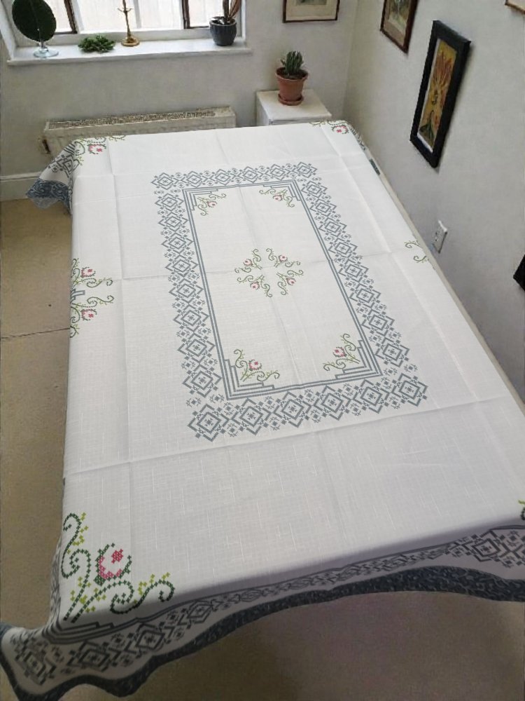 MASA ÖRTÜSÜ Özel desen Leke Tutmaz Dertsiz kumaş