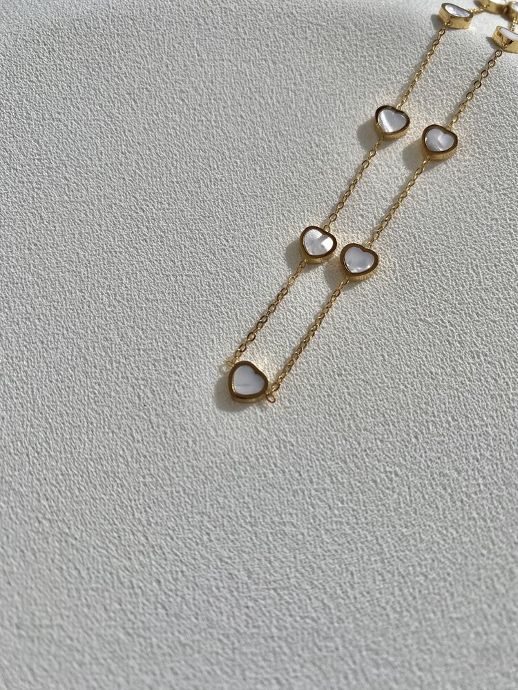 Kalpli Gold Çelik Kolye