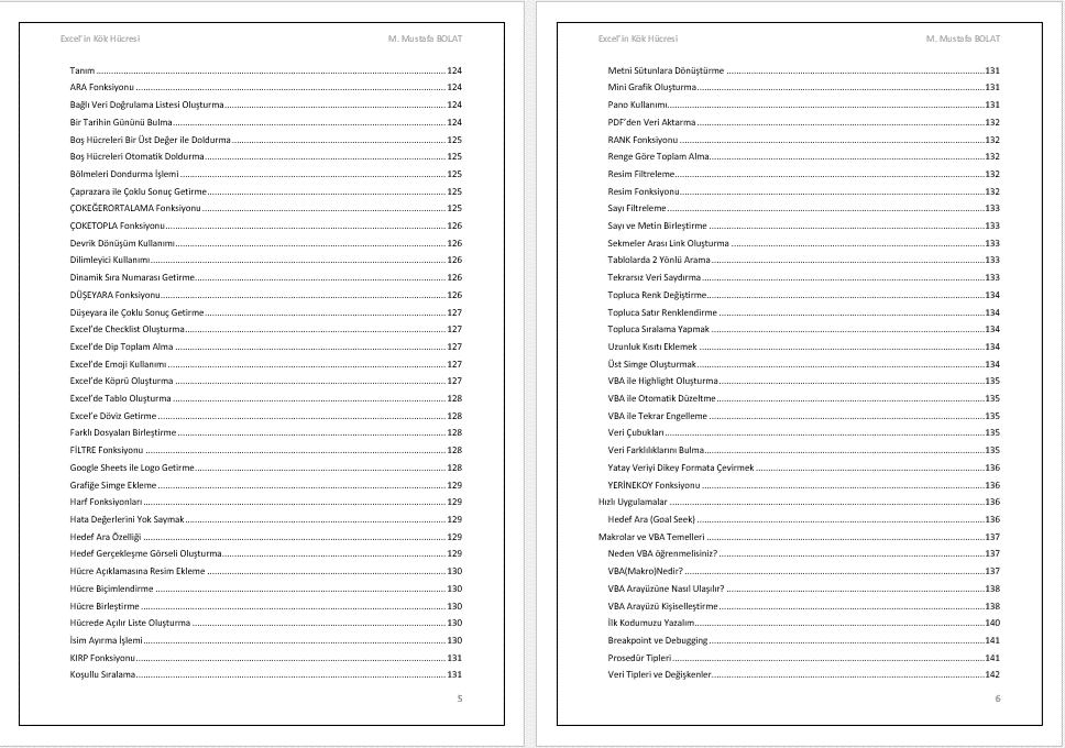 Excel'in Kök Hücresi (e-kitap)