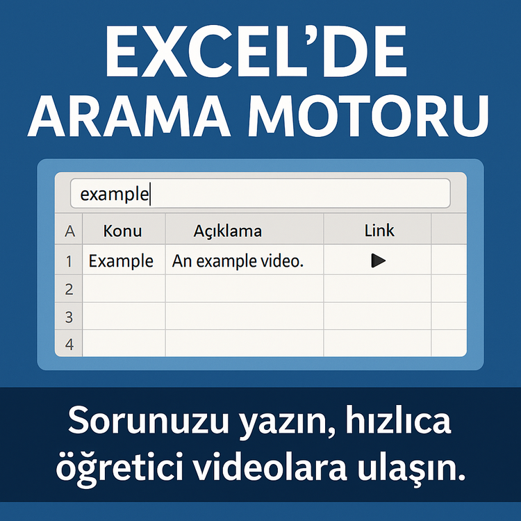 Anında Excel – Soru sor, anında öğren!
