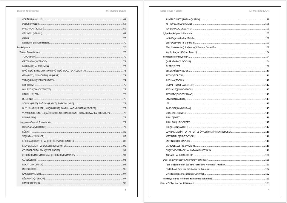 Excel'in Kök Hücresi (e-kitap)