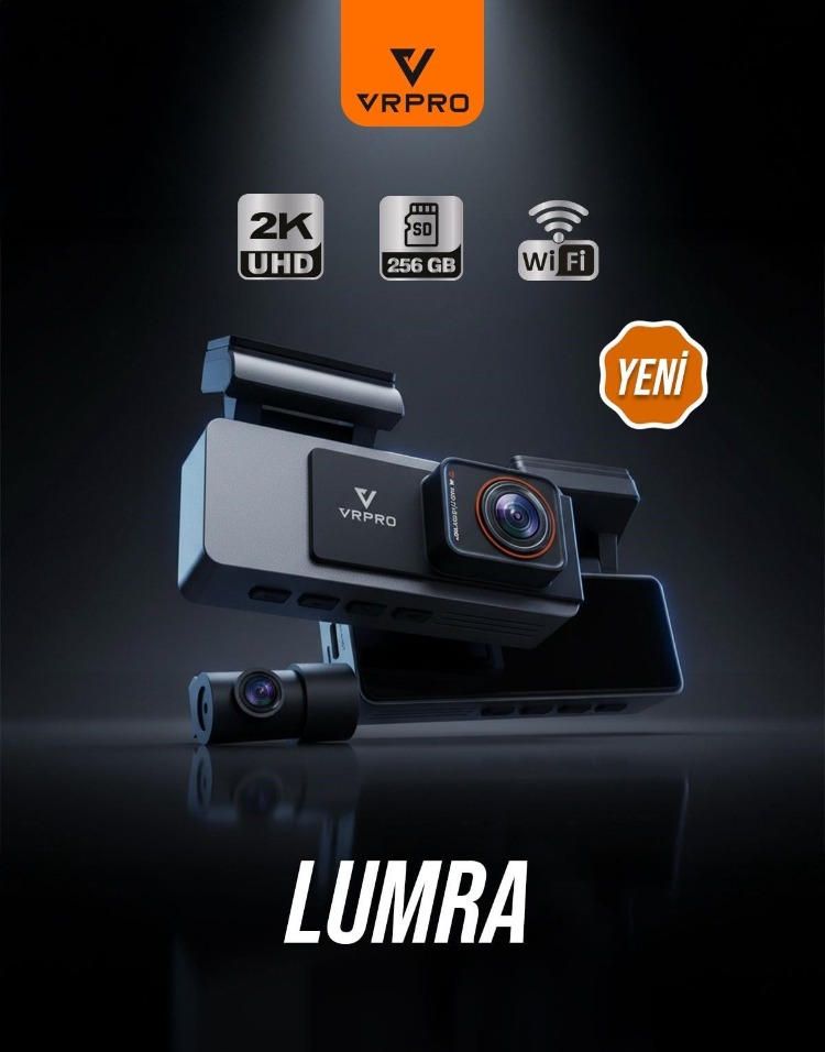 VR PRO LUMRA ÖN - ARKA ARAÇ KAYIT KAMERASI